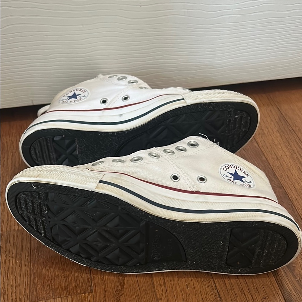 Converse All Star White High-Top Sneakers - Picture 5 of 5